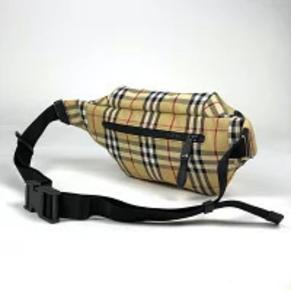 Burberry Body beige Bum Crossbody Belt check bag waist Tan